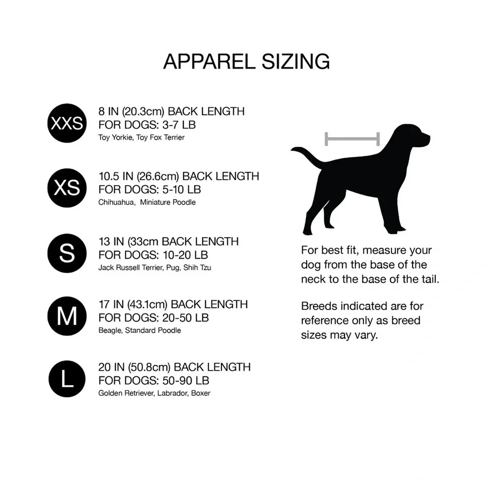 Packed Party Raincoat for Dogs, Grid, XS